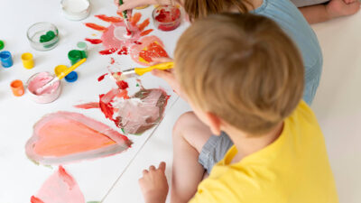 Art Exploration for Toddlers: Messy Play and Creative Expression at Mt. Elizabeth Academy